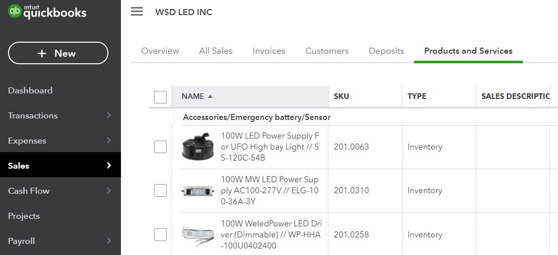 E-Commerce Web Real Time Sync Web Products To QuickBooks Online solution